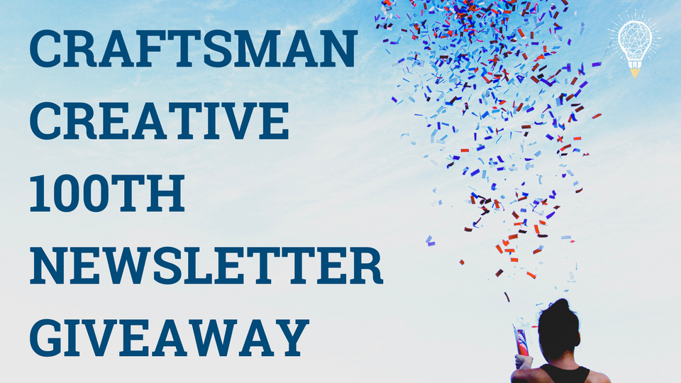 Craftsman Creative 100 Giveaway